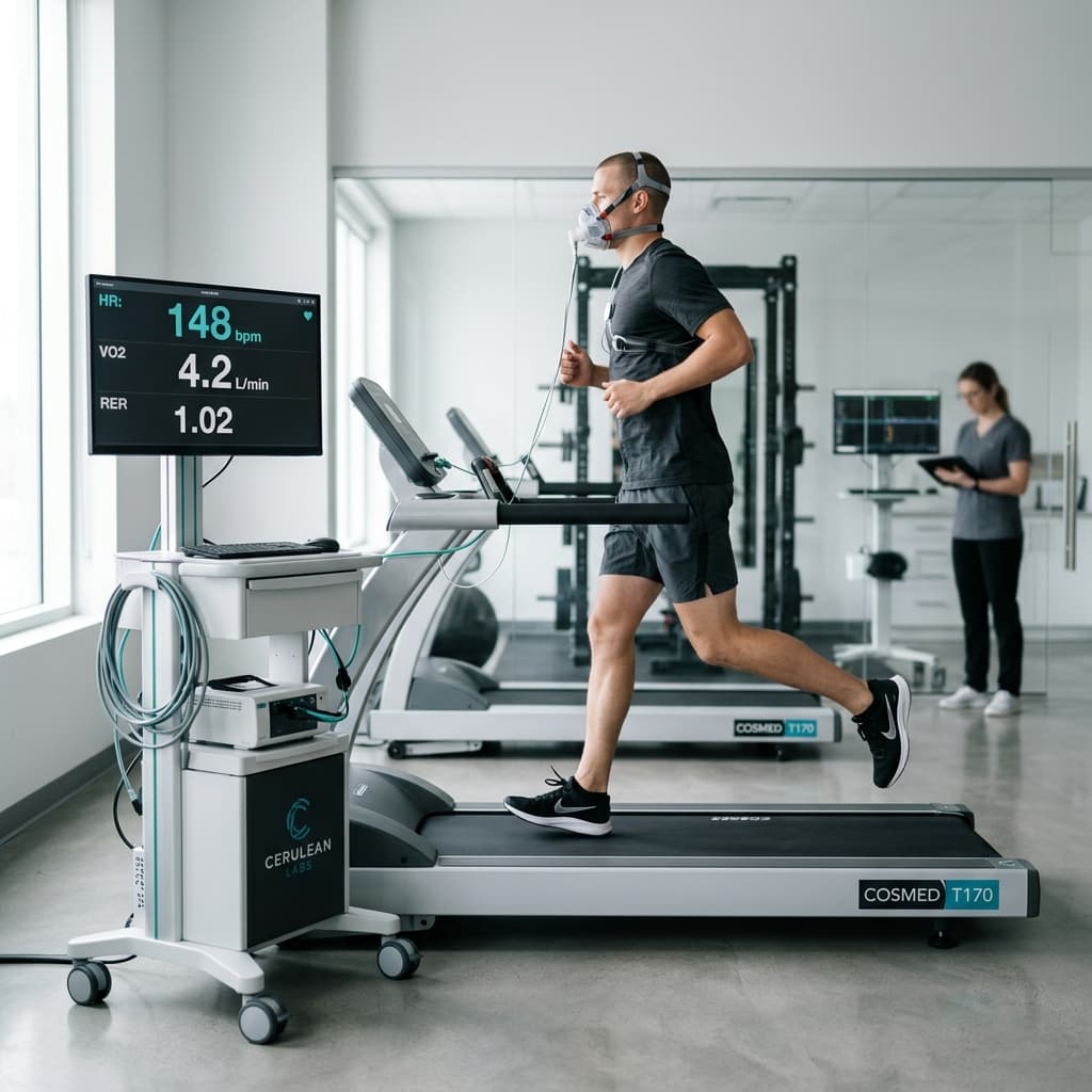 Person exercising — representing the relationship between physical activity and biological age